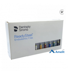 Інструментмент ручний К-File READYSTEEL в асортименті (Dentsply Sirona), 6 шт./пак.